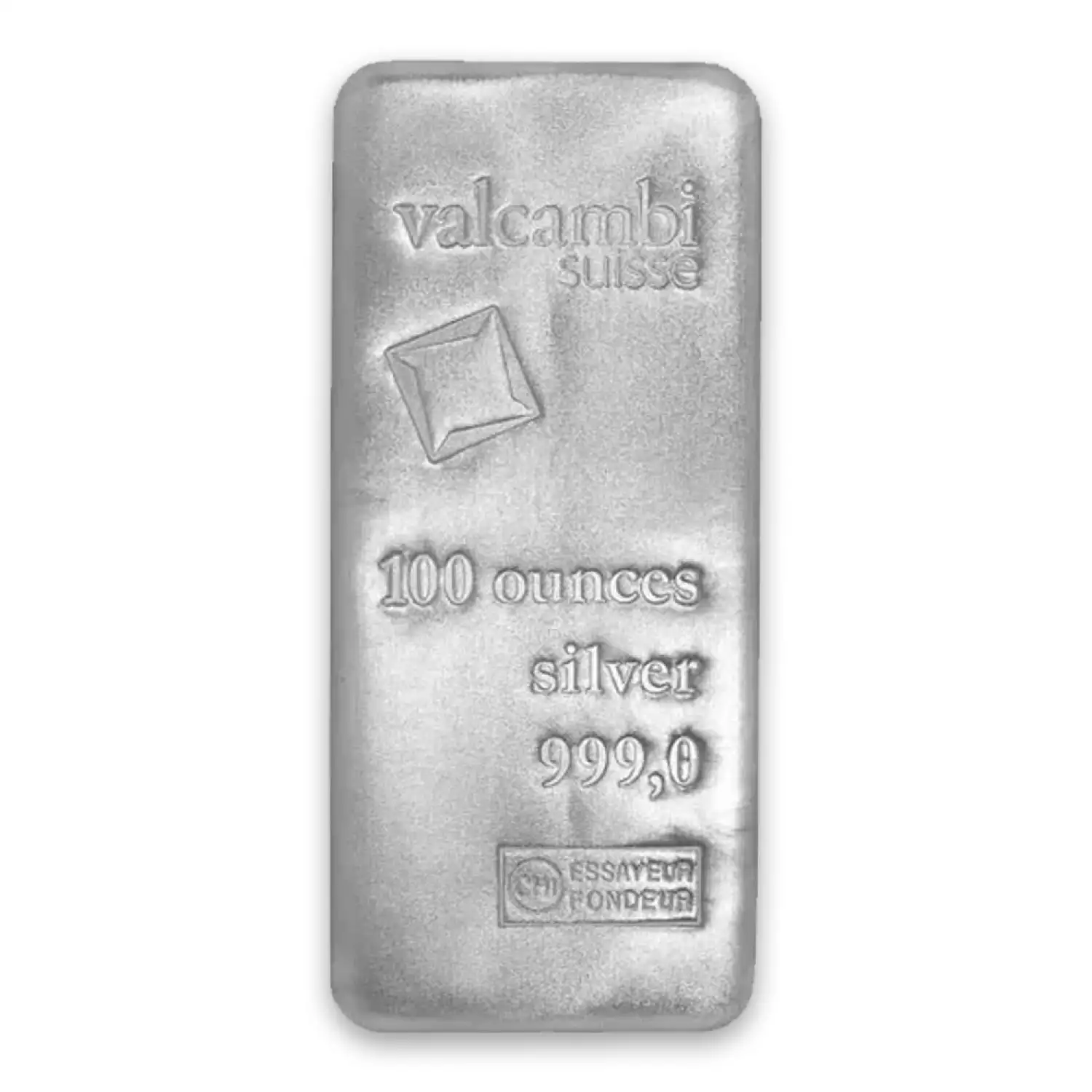 100oz Valcambi Cast Silver Bar (2)