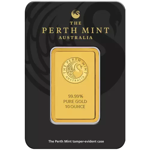 10oz Australian Perth Mint Gold bar - Minted (2)