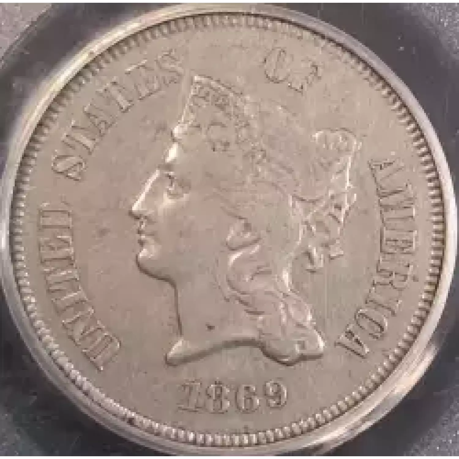 1869 Pattern Nickel