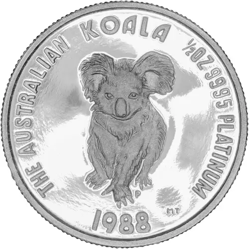 1988 1/2oz Australian Perth Mint Platinum Koala (2)