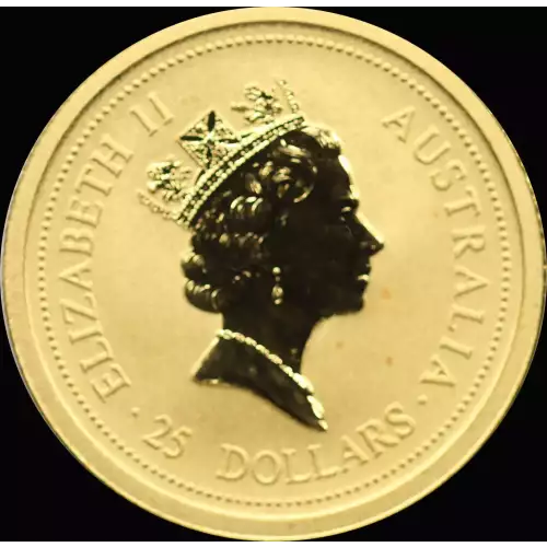 1998 1/4oz  Australian Perth Mint Gold Lunar: Year of the Tiger (3)