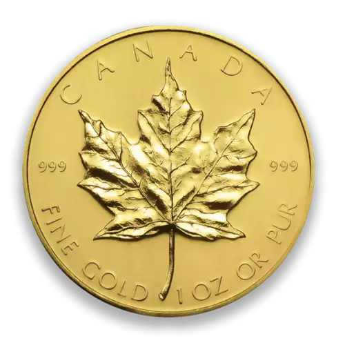 1oz Canadian Gold Maple Leaf - 999 (1979-82)