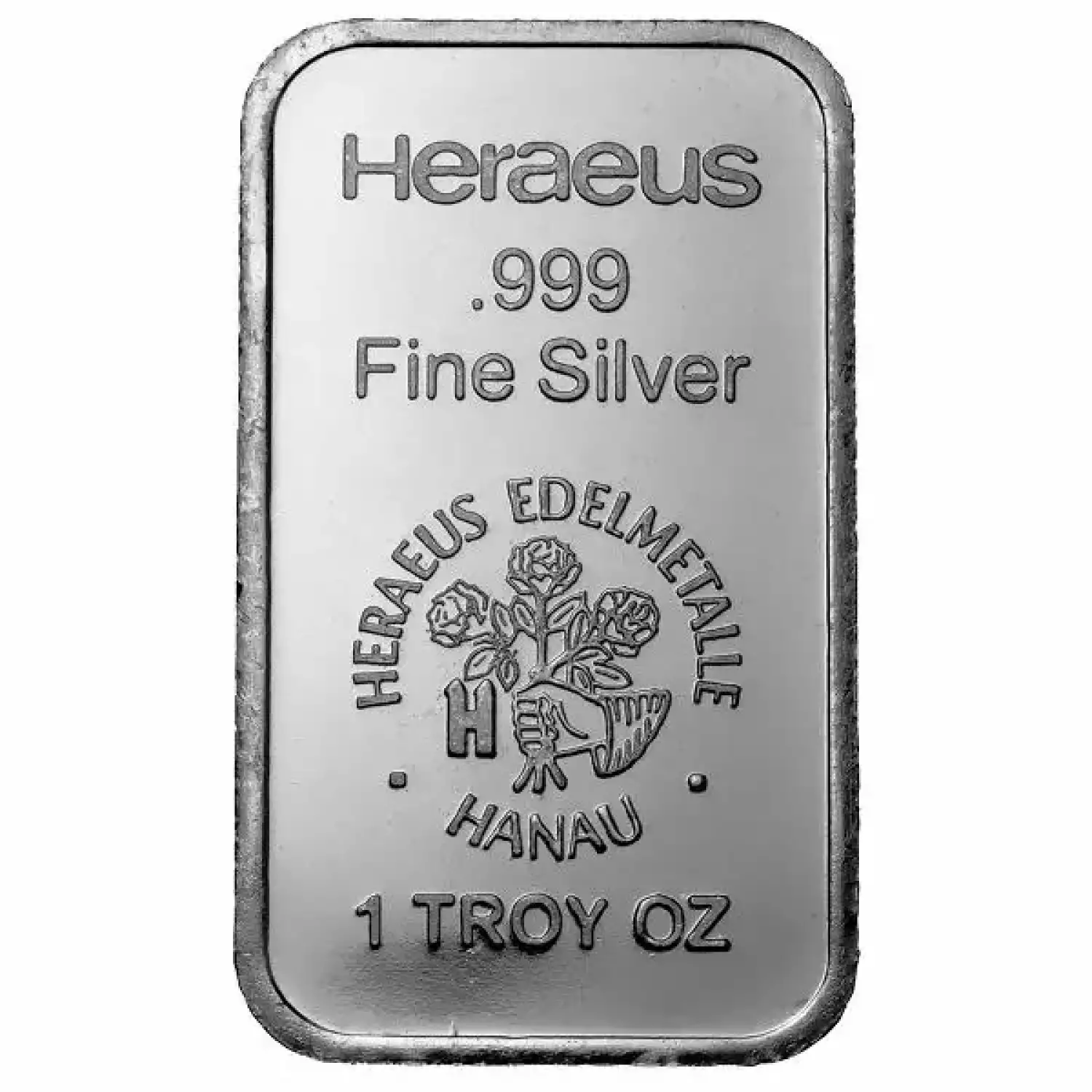 1oz Heraeus Minted Silver Bar (2)