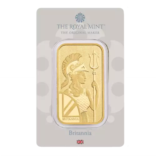 1oz Royal Mint Gold Britannia Minted Bar (2)