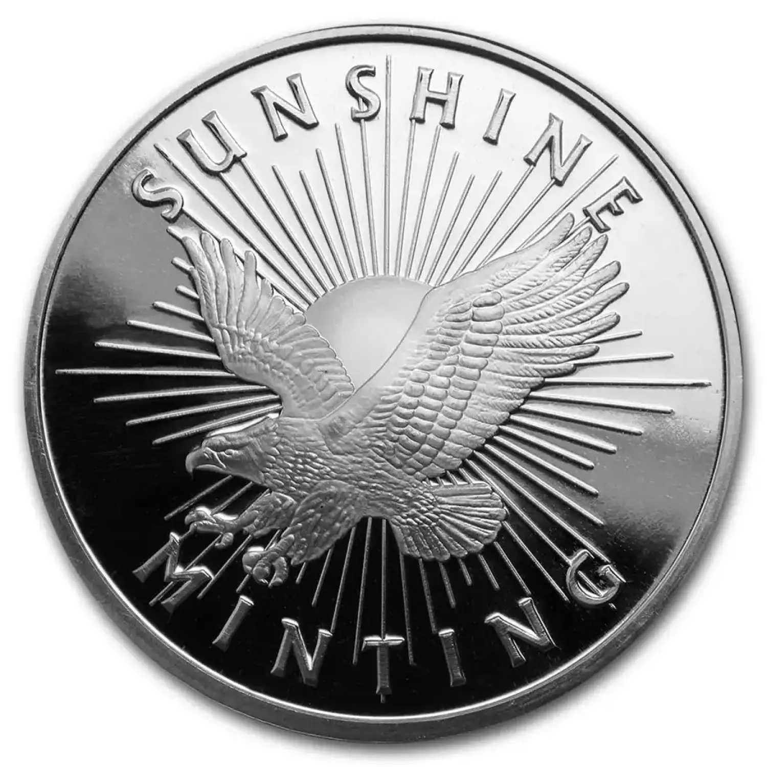 1oz Sunshine Mint Silver Round