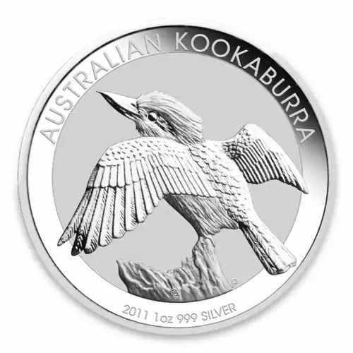 2011 1oz Australian Perth Mint Silver Kookaburra (3)