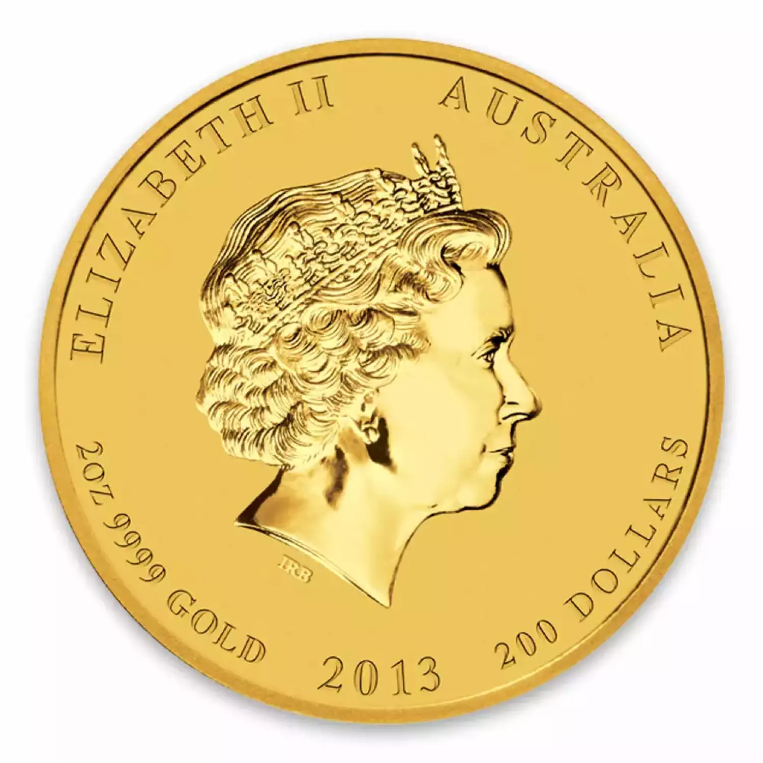 2013 2oz Australian Perth Mint Gold Lunar II: Year of the Snake (2)