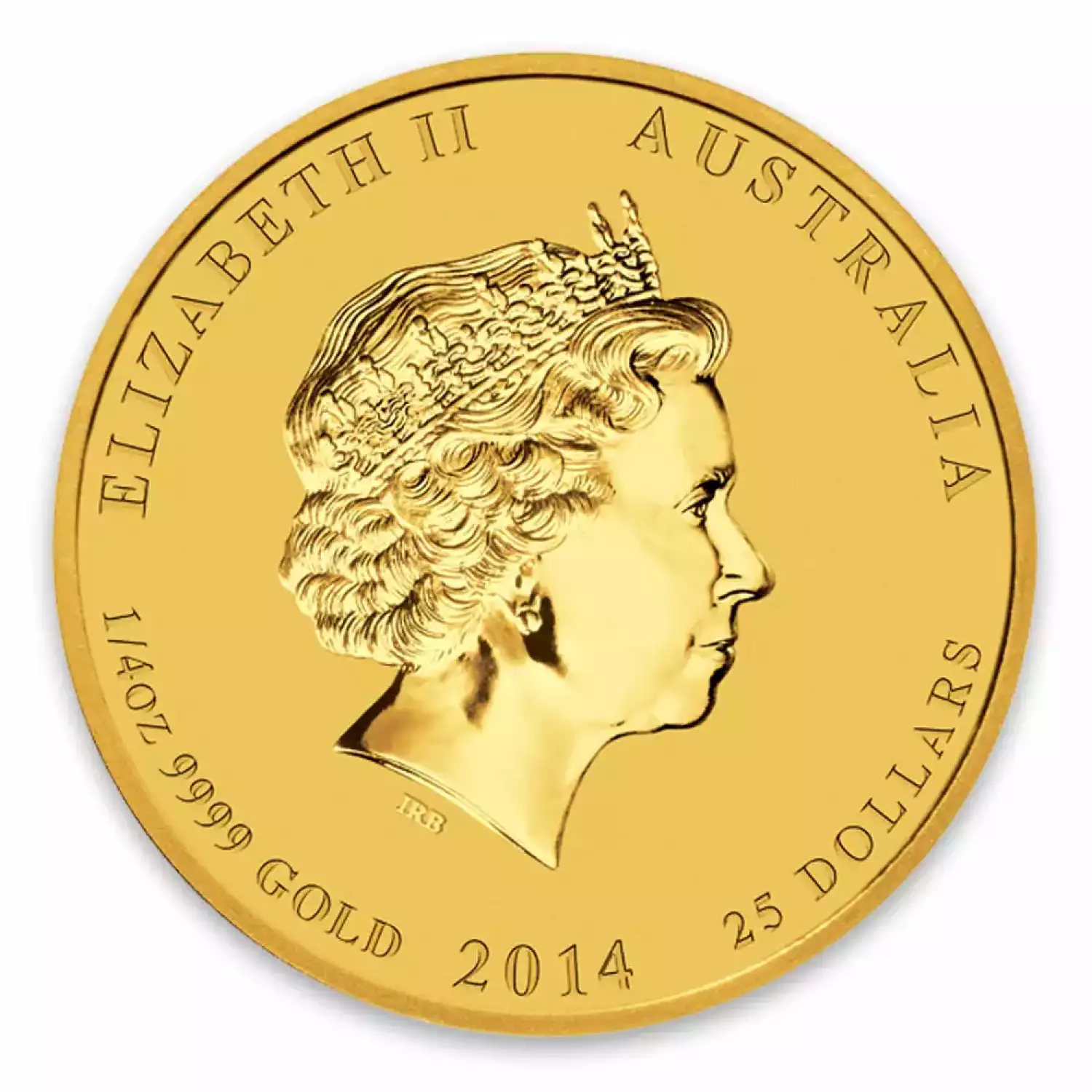 2014 1/4oz Australian Perth Mint Gold Lunar II: Year of the Horse (2)