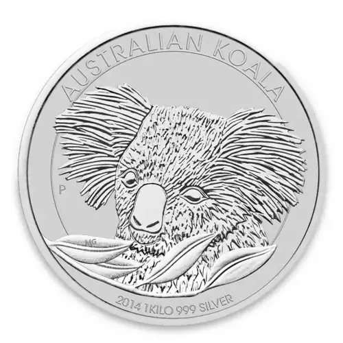 2014 1kg Australian Perth Mint Silver Koala (3)