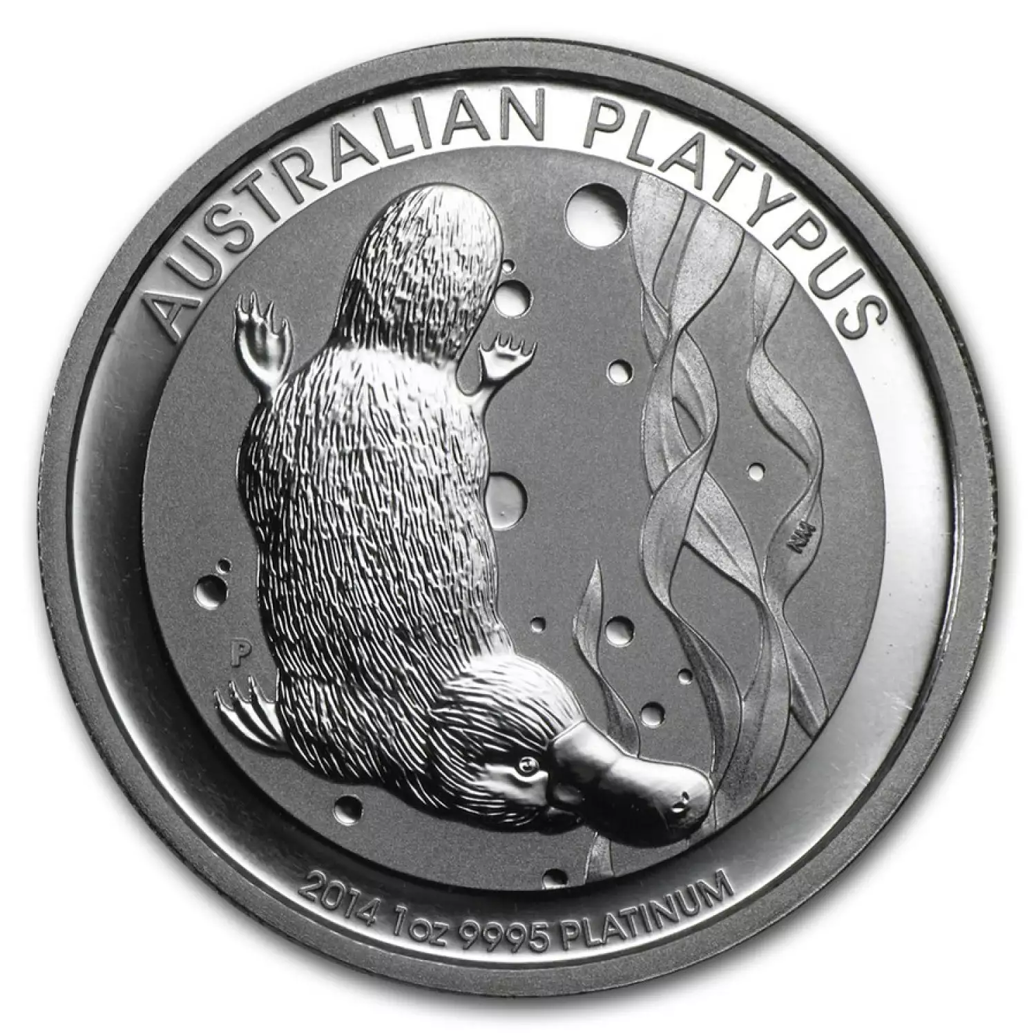 2014 1oz Australian Perth Mint Platinum Platypus (2)