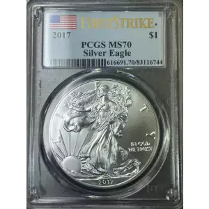 2017 $1 Silver Eagle First Strike (3)