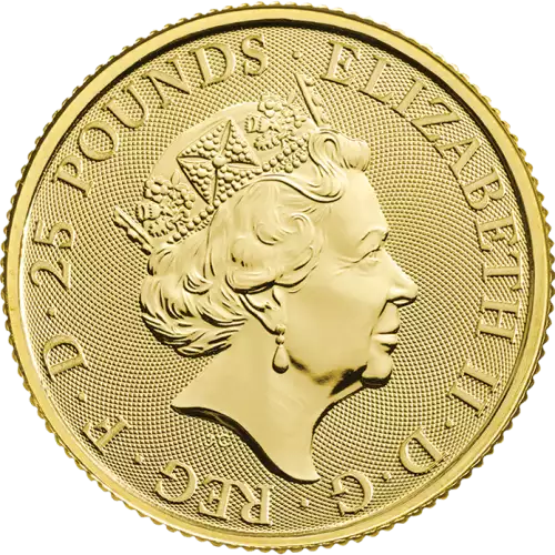 2019 1/4oz Britain Queen's Beast: The Falcon of the Plantagenets (3)