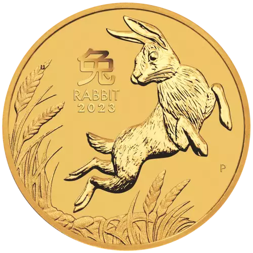 2023 1oz Perth Mint Lunar Series: Year of the Rabbit Gold Coin (4)