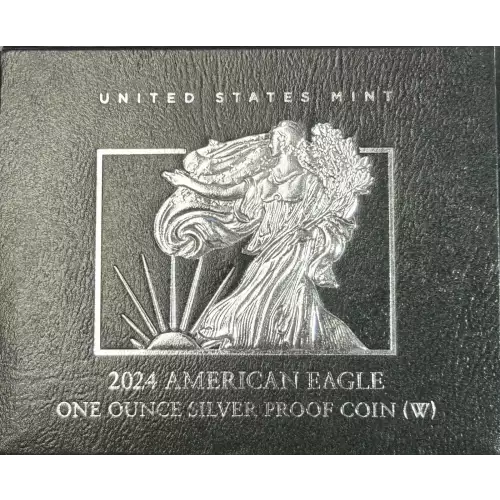 2023-W Proof Silver Eagle w OGP - Box & COA [DUPLICATE for #505287]