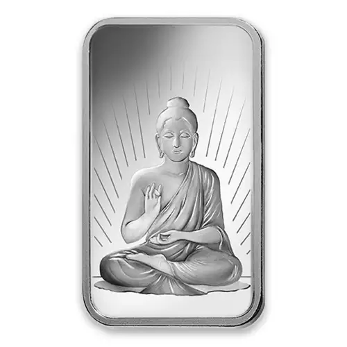50g PAMP Silver Bar - Buddha (2)