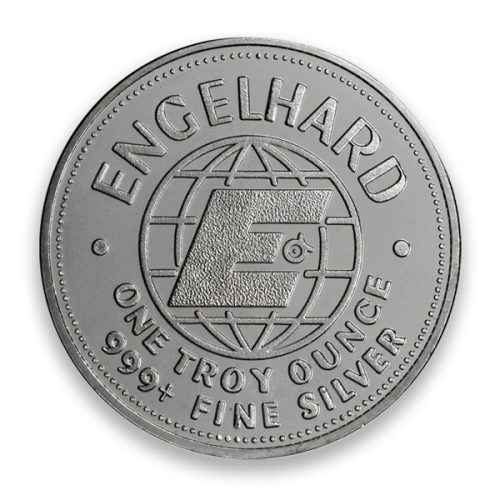 Any Year 1oz Engelhard Silver Prospector Round (2)