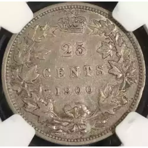 CANADA Silver 25 CENTS (2)