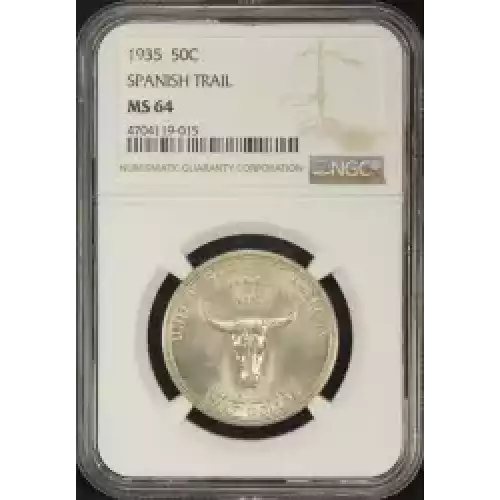 Classic Commemorative Silver--- Old Spanish Trail 1935 -Silver- 0.5 Dollar (3)