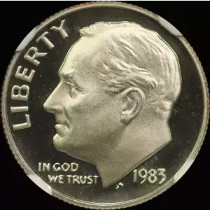 Dimes---Roosevelt 1965-Present-Copper-Nickel- 1 Dime