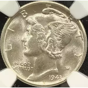 Dimes---Winged Liberty Head or Mercury 1916-1945 -Silver- 1 Dime