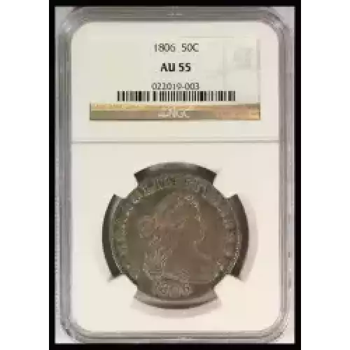 Half Dollars---Draped Bust 1796-1807 -Silver- 0.5 Dollar (3)
