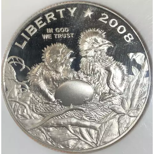 Modern Commemoratives --- Bald Eagle 2008 -Copper-Nickel- 0.5 Dollar