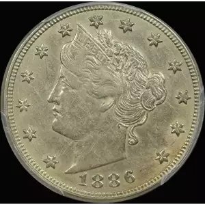 Nickel Five Cent Pieces-Liberty Head 1883-1913