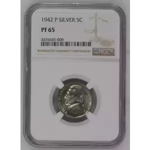 Nickel Five Cent Pieces-Jefferson