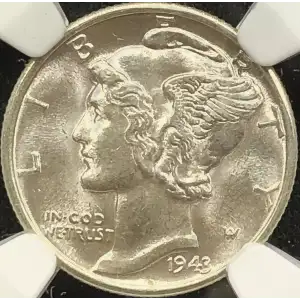 Dimes---Winged Liberty Head or Mercury 1916-1945 -Silver- 1 Dime