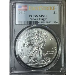 2017 $1 Silver Eagle First Strike (3)