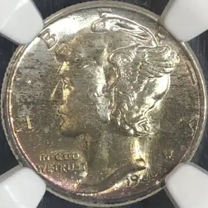 Dimes---Winged Liberty Head or Mercury 1916-1945 -Silver- 1 Dime