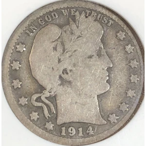 Quarter Dollars---Barber or Liberty Head