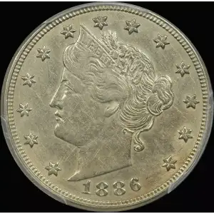 Nickel Five Cent Pieces-Liberty Head 1883-1913