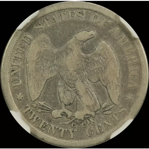Twenty Cent Pieces-Liberty Seated 1875-1878 (2)